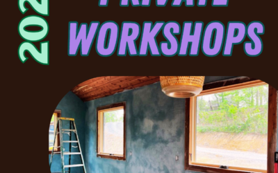 2026 Private Earthbuilding Workshops at Talking Water